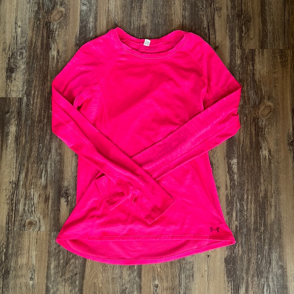 Women's UA Cold Weather Long Sleeve with Built-in Thumbholes